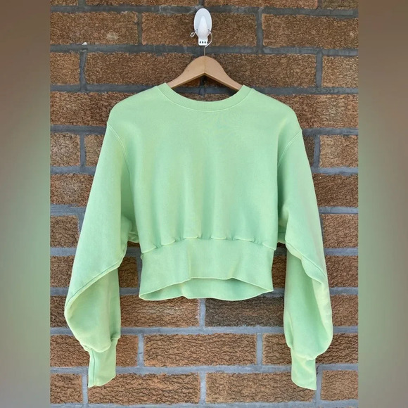 Tna Cozy Fleece Perfect Shrunken Sweatshirt small - Picture 1 of 12